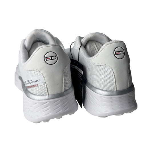 Enrico Coveri ECS Sneaker Bianca in Mesh – Suola Running Chunky