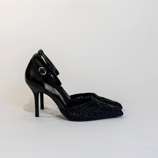 Decolettè tallonata nera