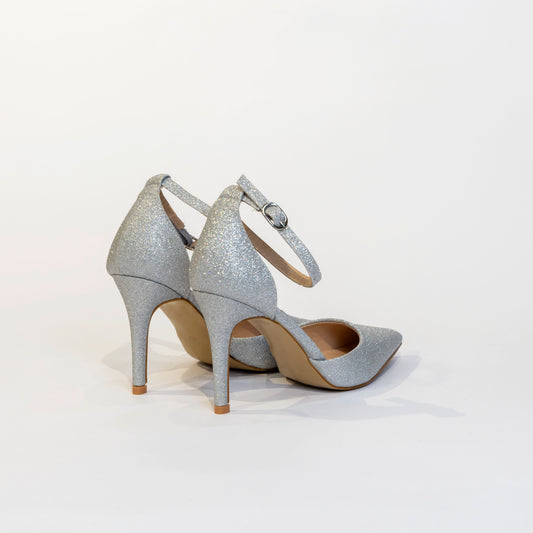 Decolettè tallonata argento