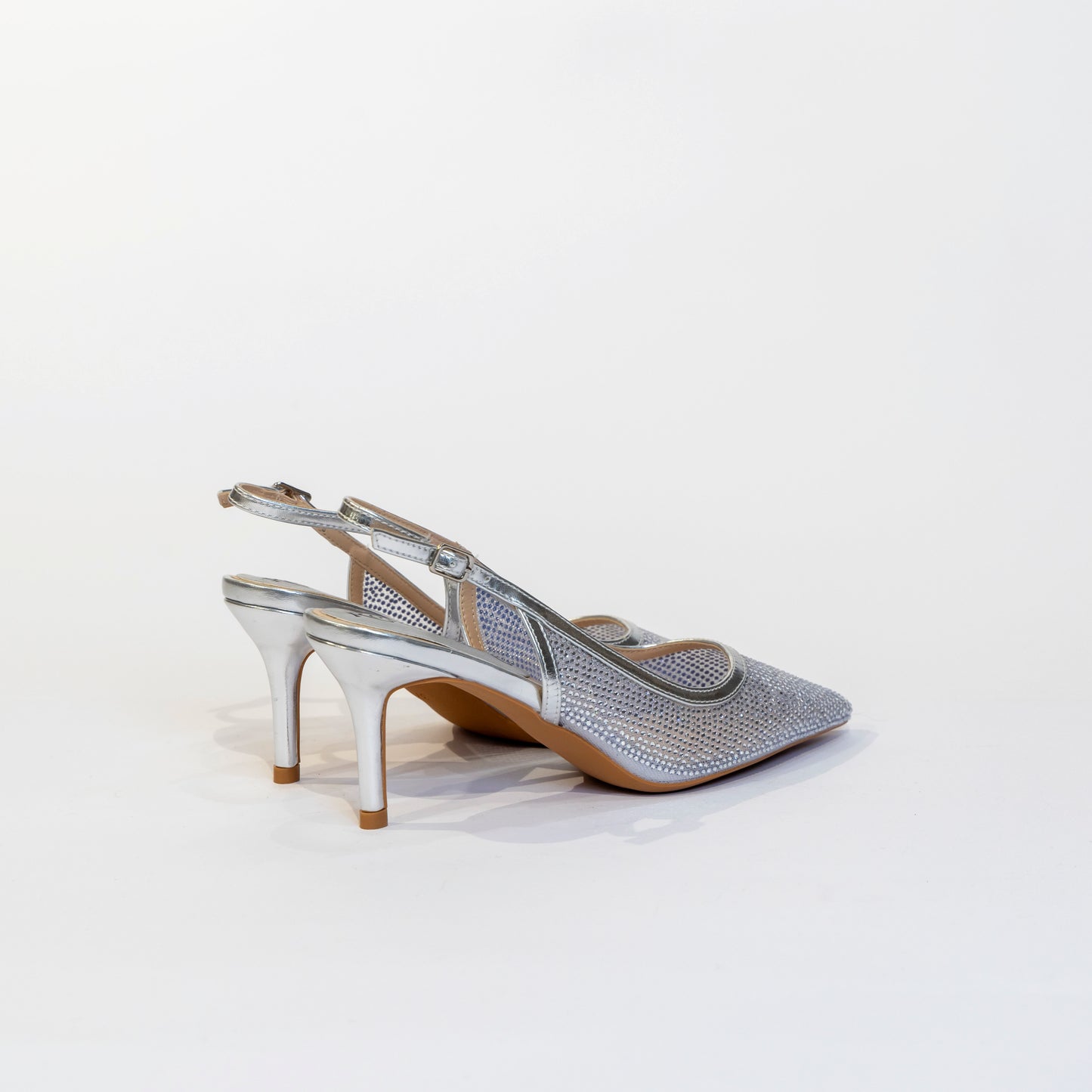 Chanel argento con glitter