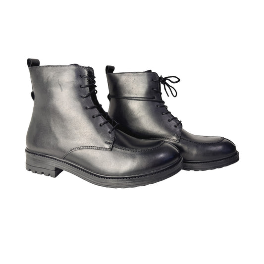 Anfibio Uomo Mille 940 Dino's in Pelle Nero - Suola Antiscivolo