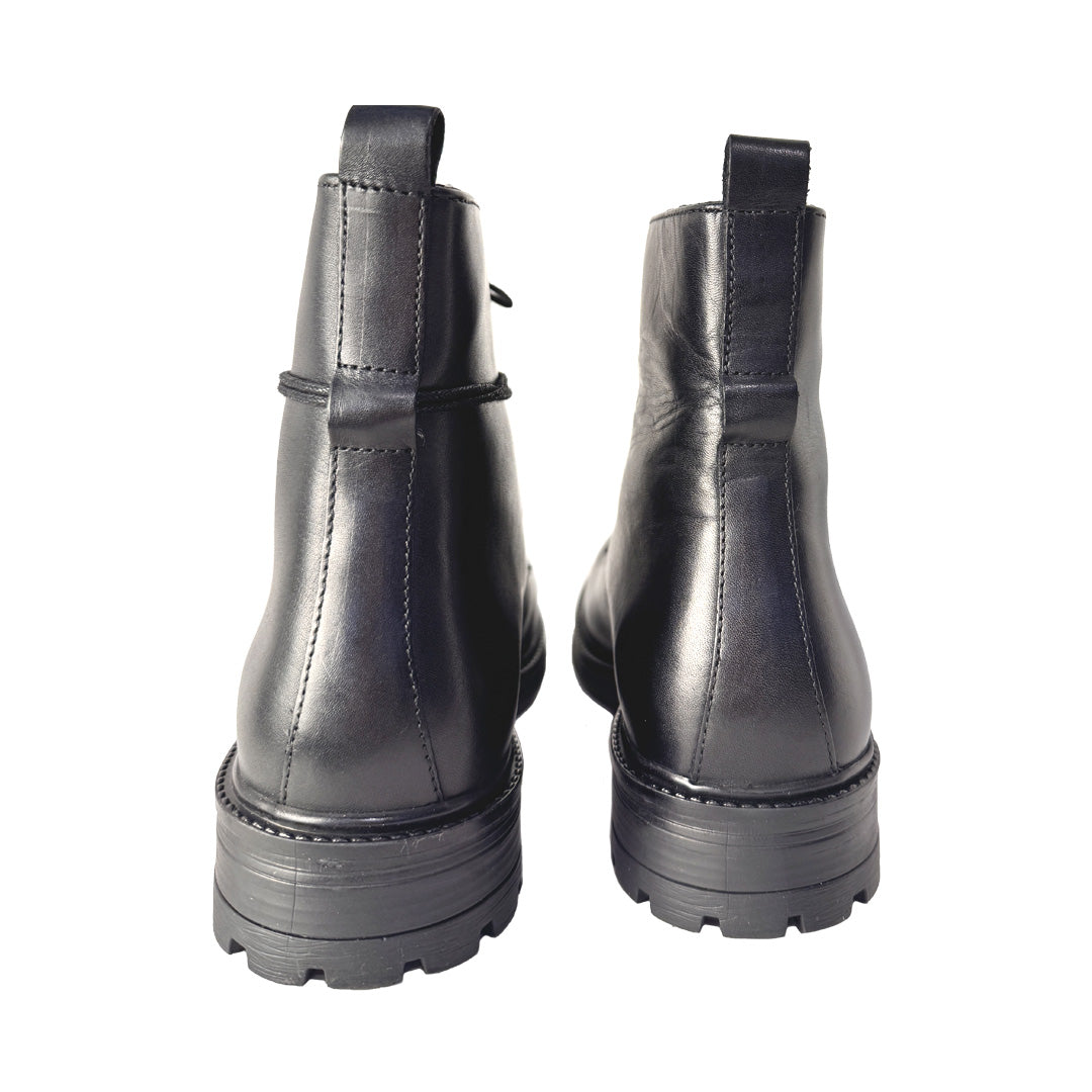 Anfibio Uomo Mille 940 Dino's in Pelle Nero - Suola Antiscivolo