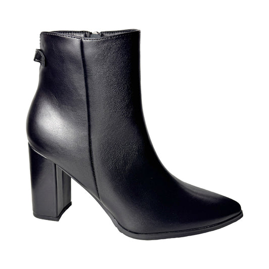 Tronchetto Estrodonna a Punta in Ecopelle – Dettaglio Braccialetto – Tacco 80