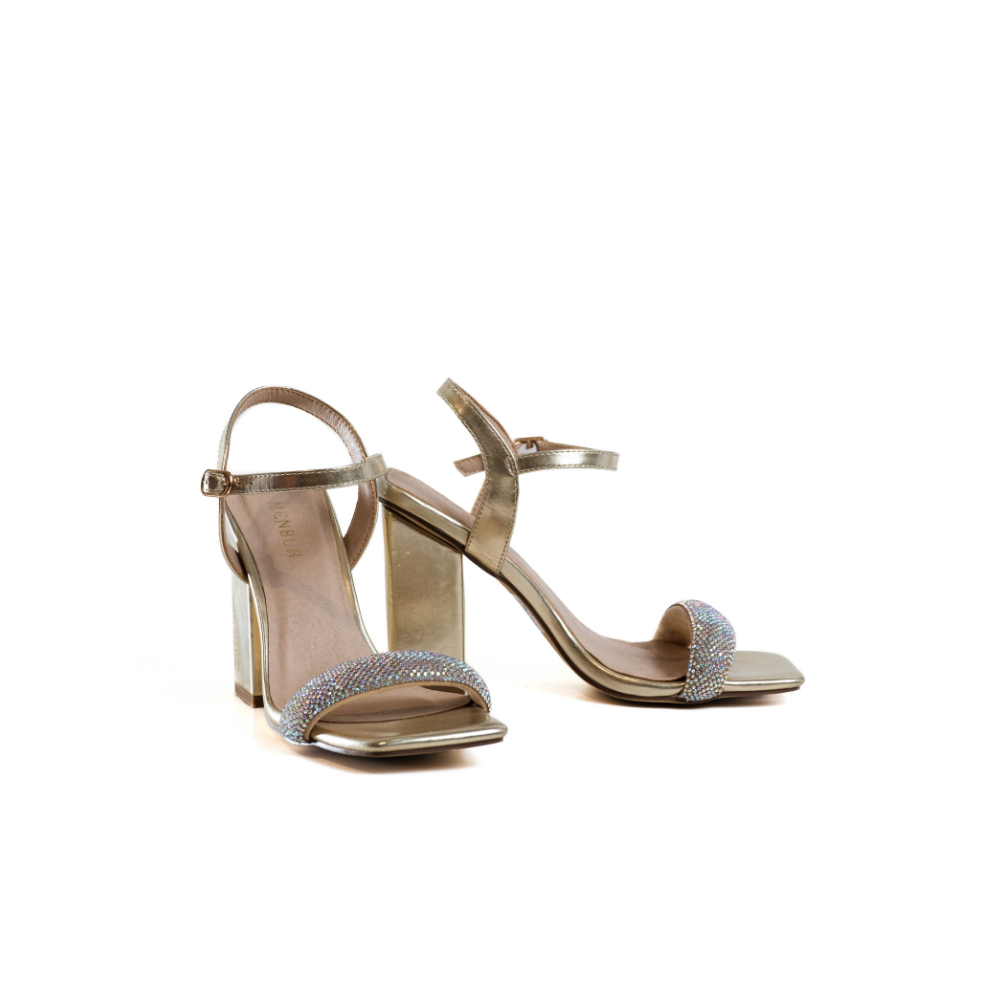 Sandalo tacco rettangolare MENBURN