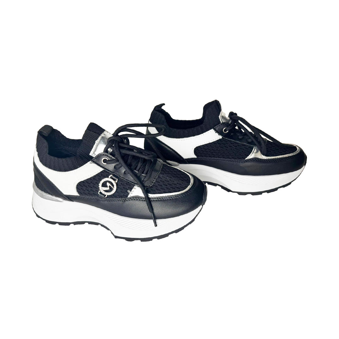 Sneaker Slip-On Elasticizzata Bicolore – Leggera e Pratica