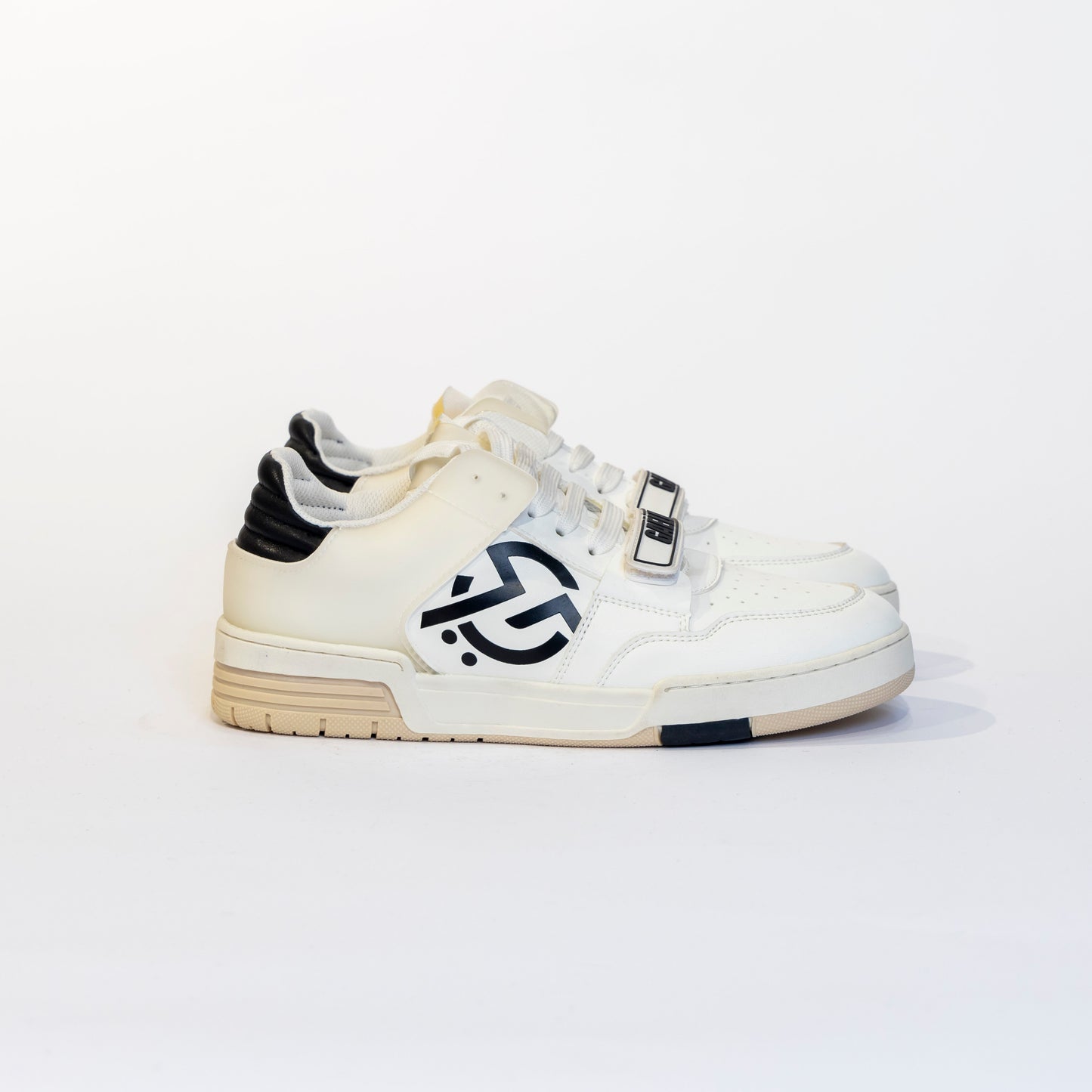 Sneakers Gaelle bianco e nero