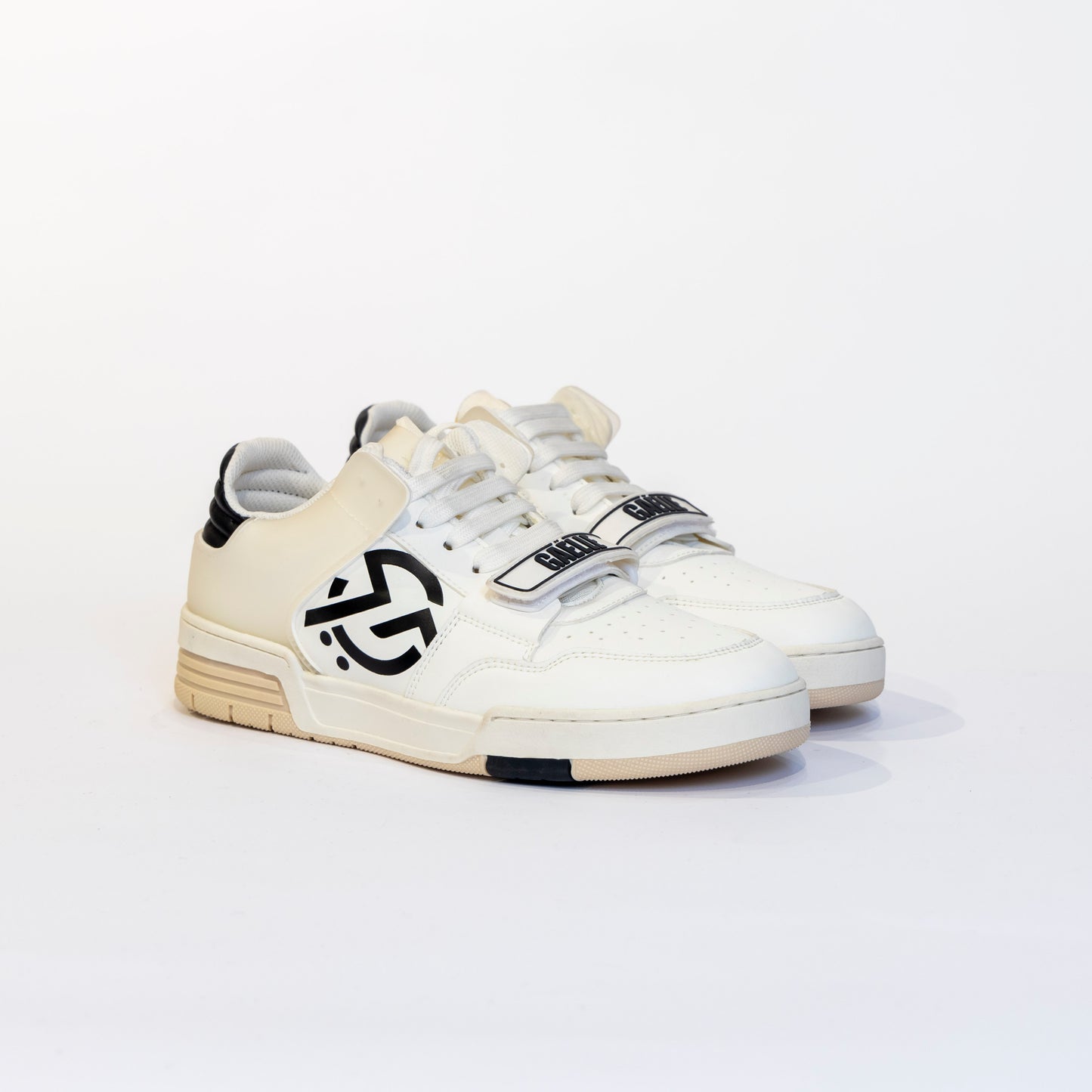 Sneakers Gaelle bianco e nero