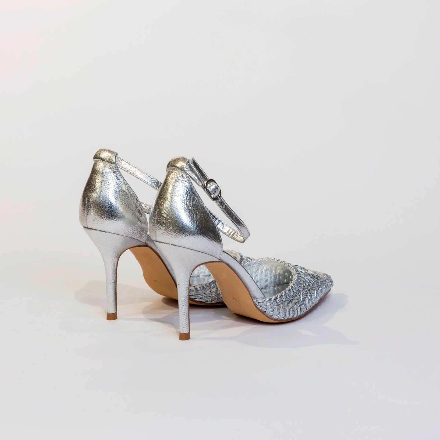 Decolettè tallonata argento