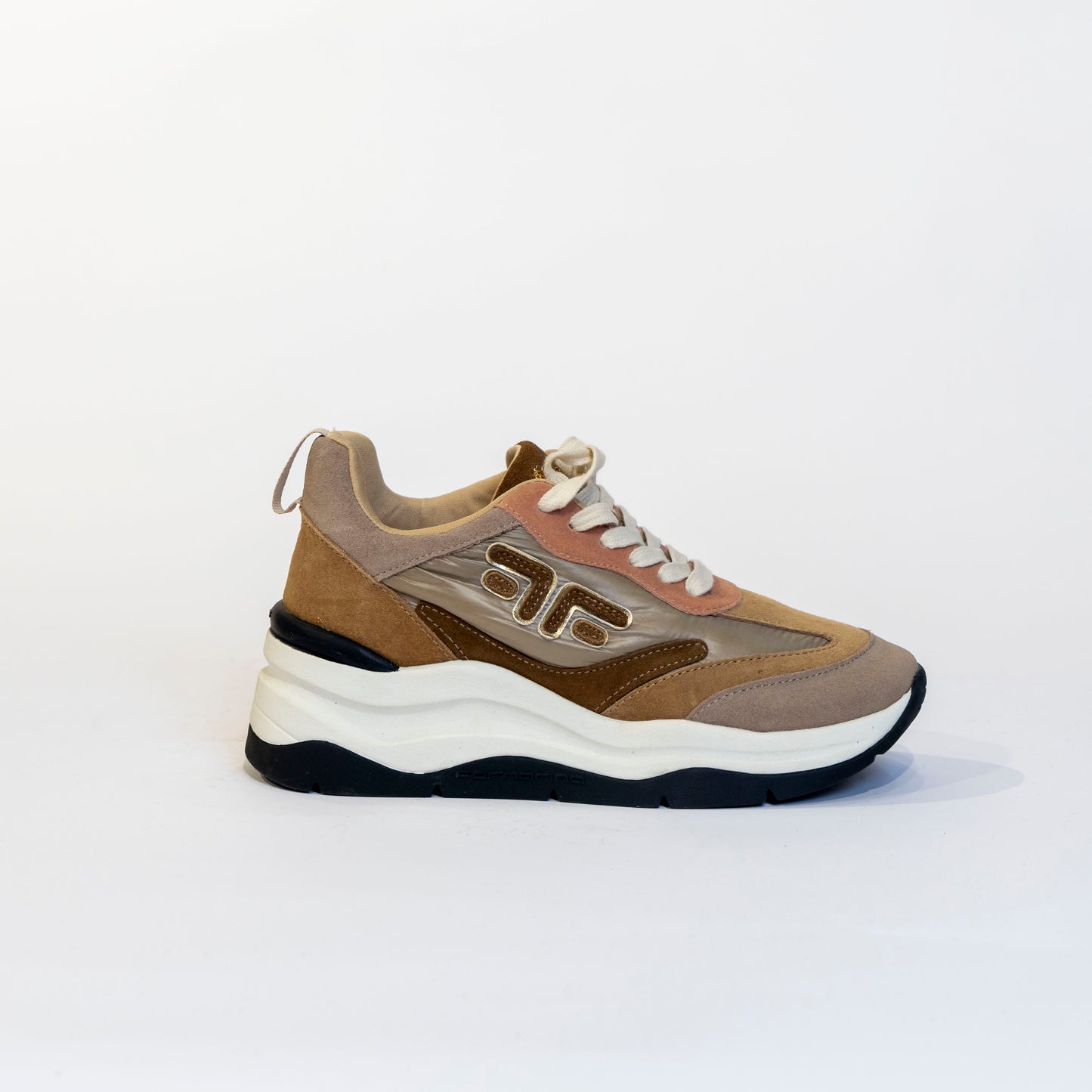 Sneakers Fornarina Beige e Marroni