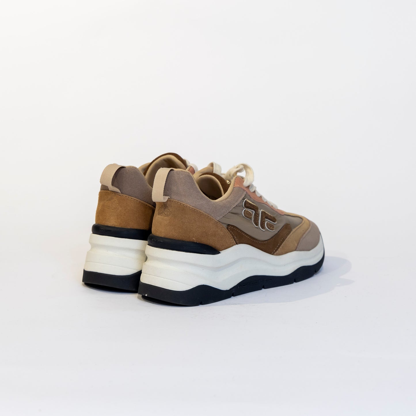 Sneakers Fornarina Beige e Marroni