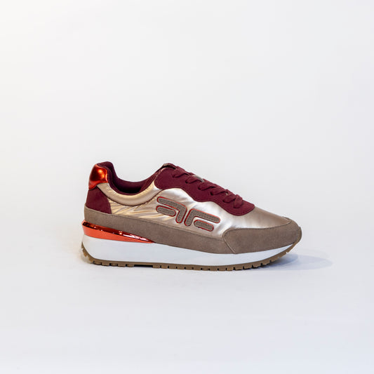 Sneakers Fornarina bordeaux