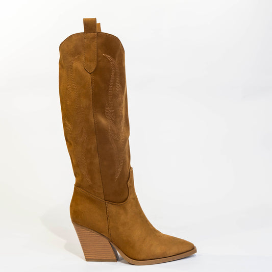 texano camoscio marrone