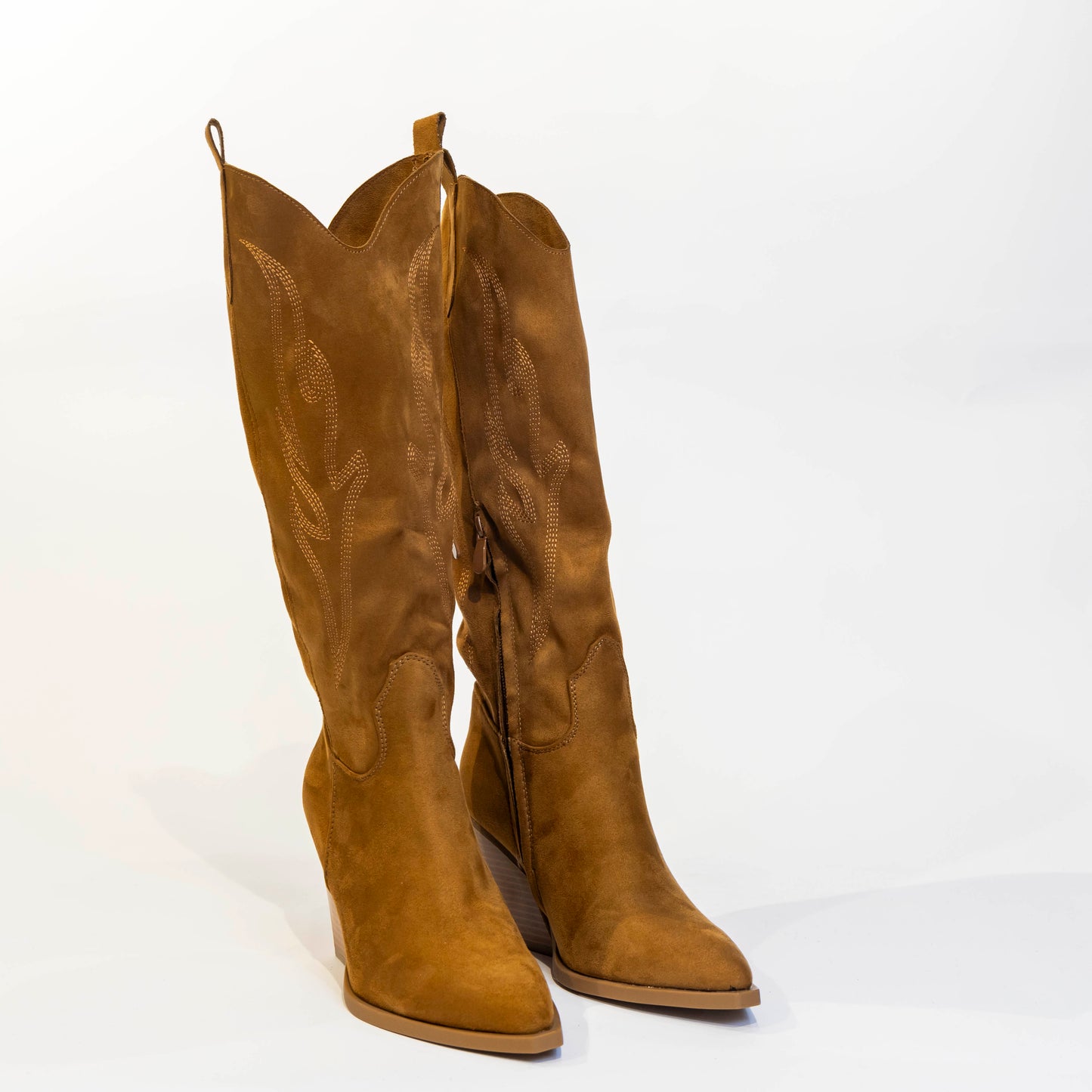 texano camoscio marrone