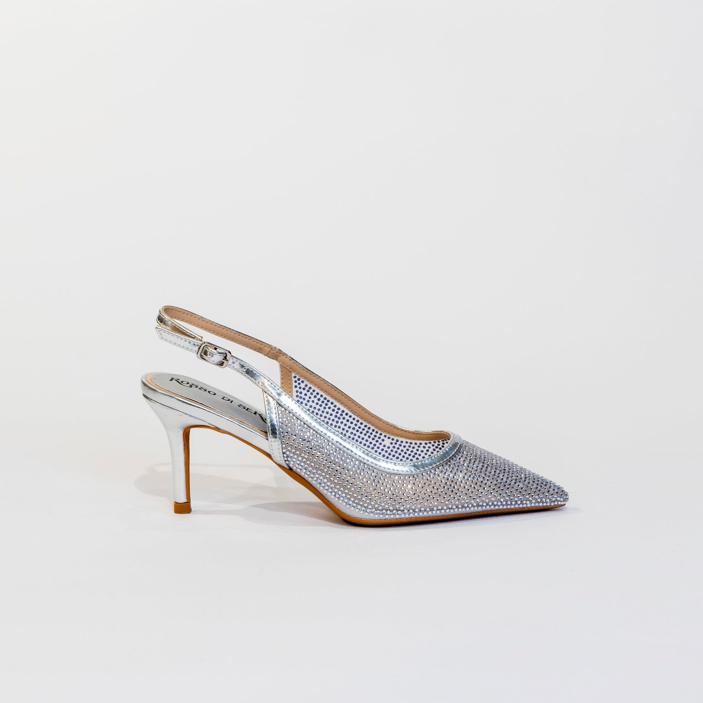 Chanel argento con glitter