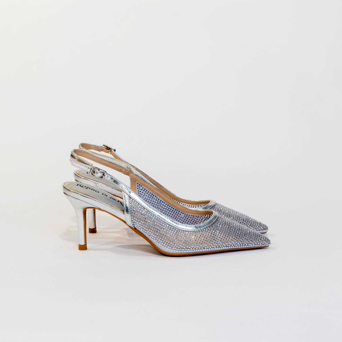 Chanel argento con glitter