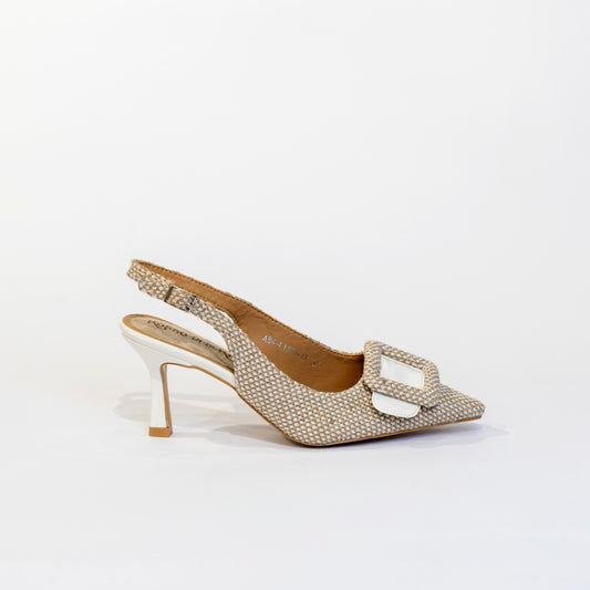 Chanel beige e bianco