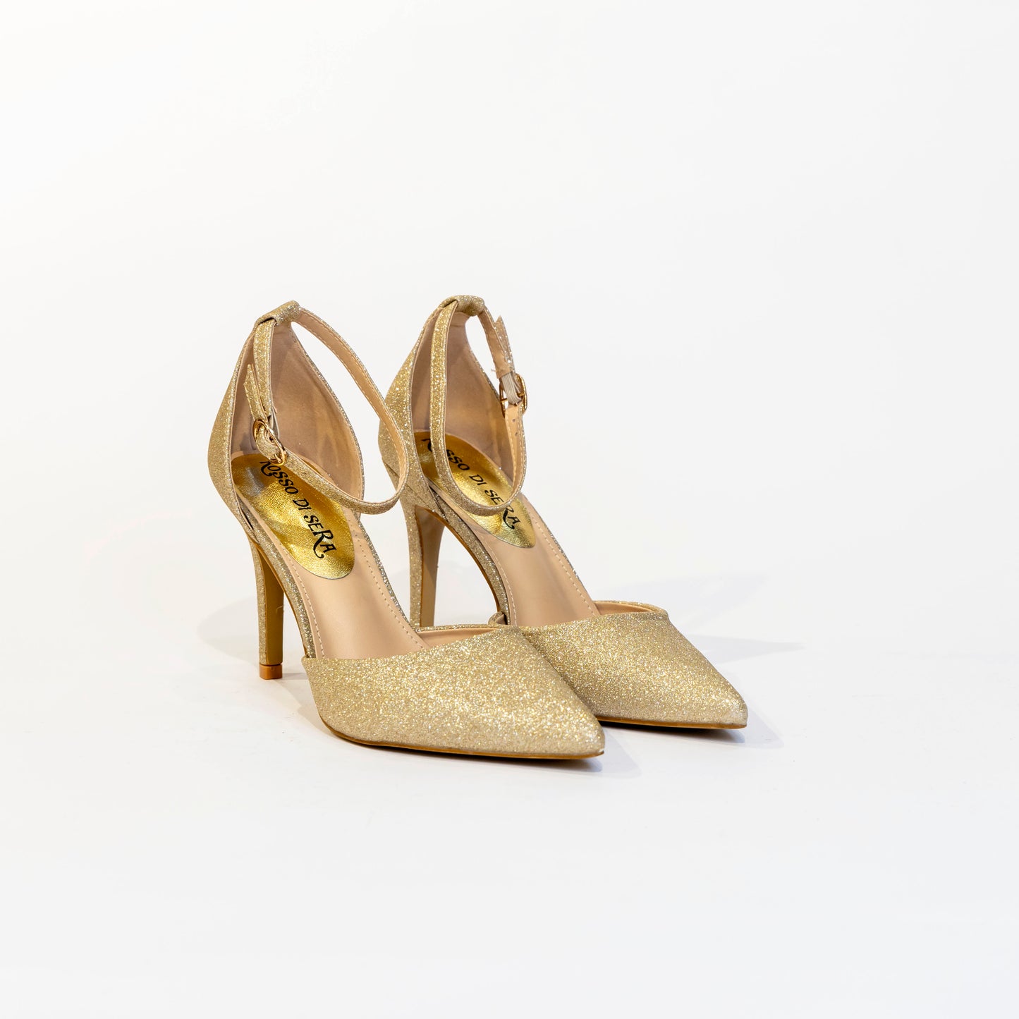 Decolettè glitter gold