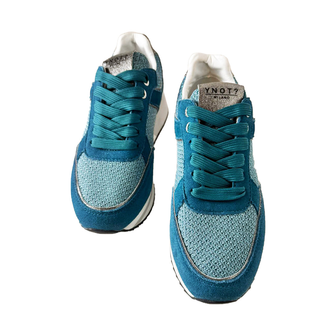 Sneaker YNOT? Octane Multi-materiale - Platform 3cm